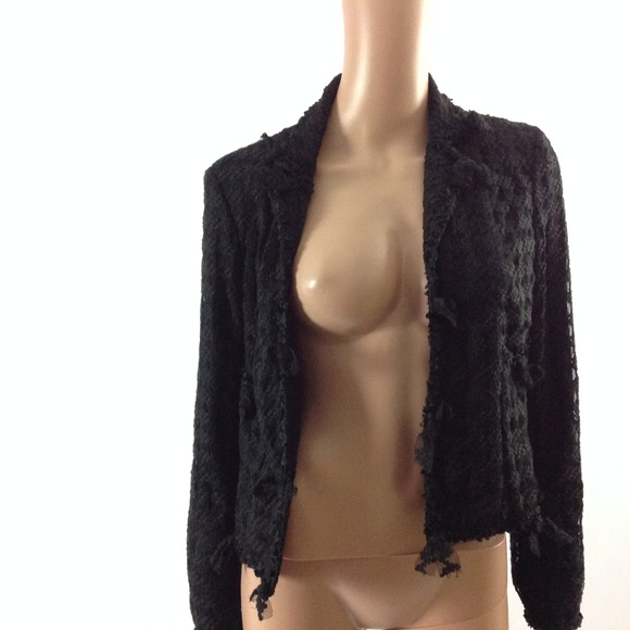 Anne Klein Women's Jacket Black Size 4 - Picture 3 of 5